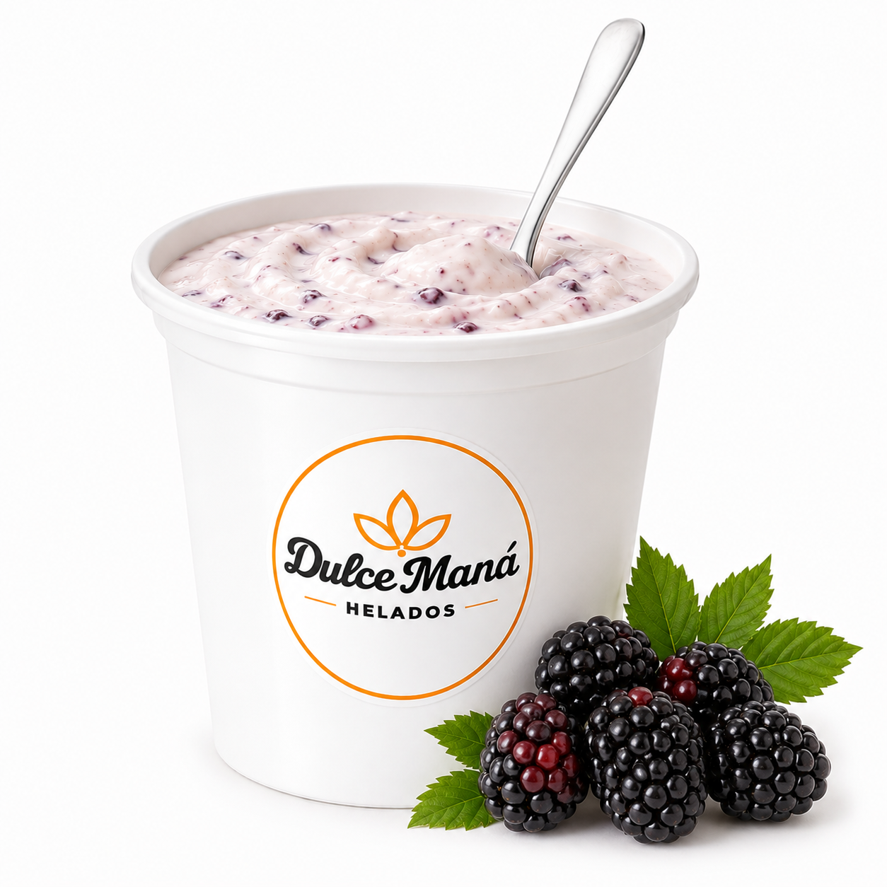 Yogur con Mora - 14 oz